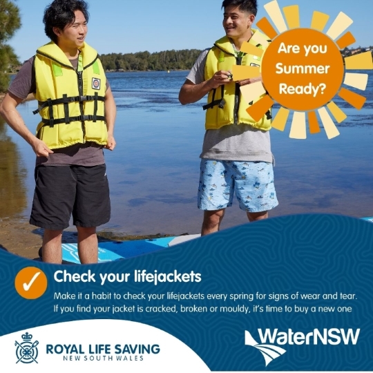 check life jackets