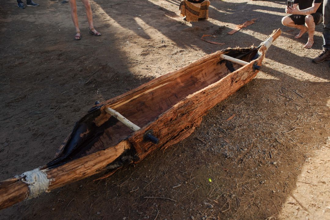 bark canoe
