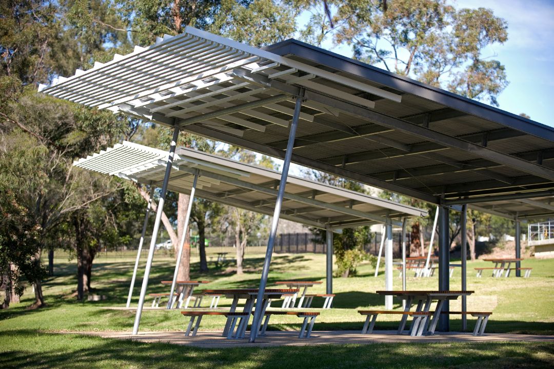 new picnic shelters